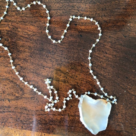 Jewelry - Stone Pendant Necklace